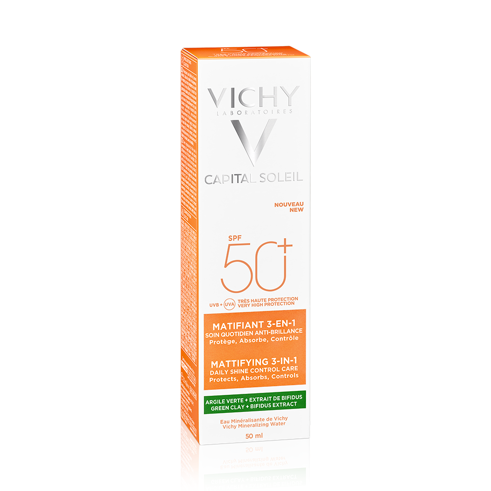 Vichy Capital Soleil Mattifying 3-in-1 Facial Sunscreen SPF50+ 50ml