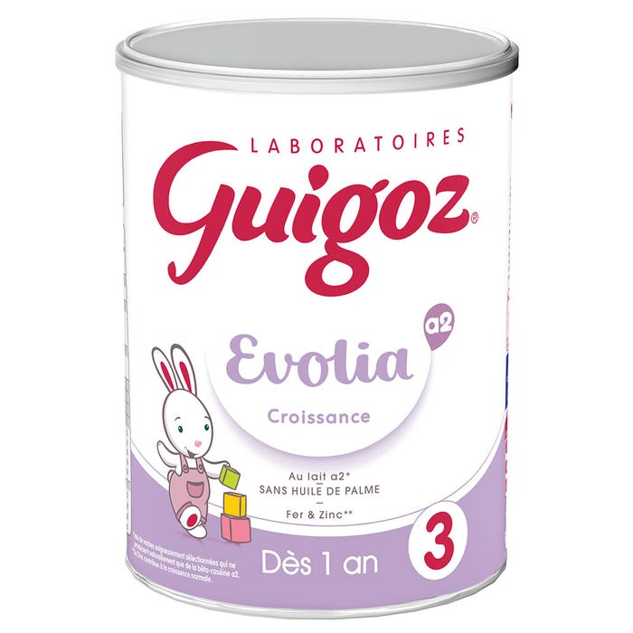 Evolia A2 Growth Milk Powder 800g From 1 year Guigoz
