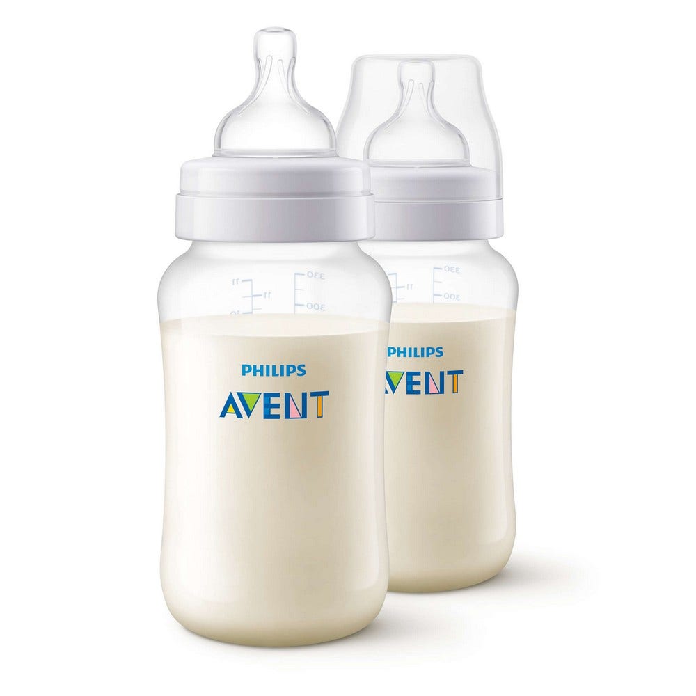 Medium Flow Classic Avent Avent Anti-Colic Teats 3M+ Silicone