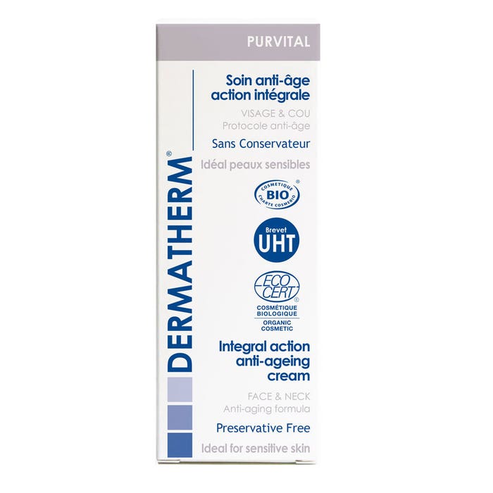 Purvital Anti Ageing Cream For Face And Neck 50ml Dermatherm