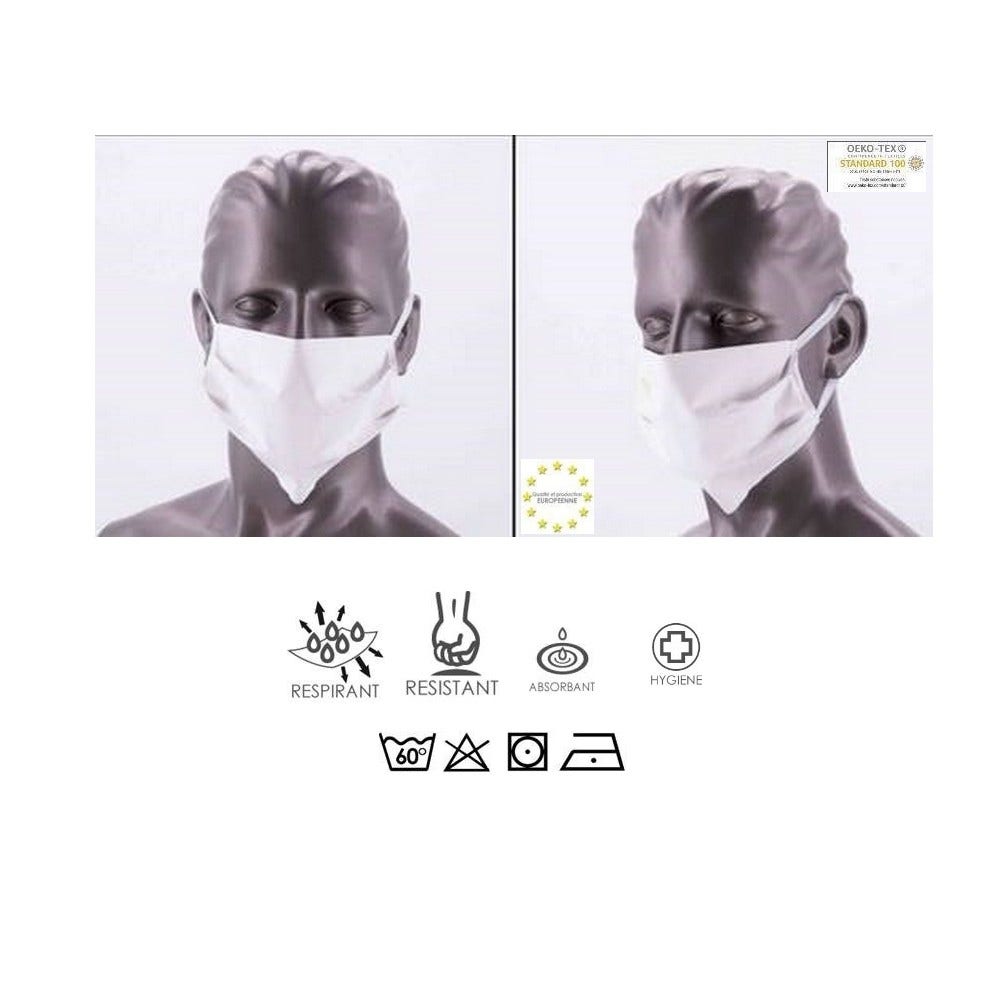 Colatex Anti-droplet face masks Evolon 100 Pack of 10