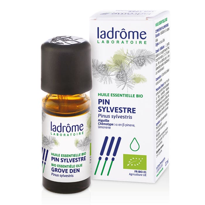 Ladrome Organic Scots Pine Essential Oil 10ml Ladrôme