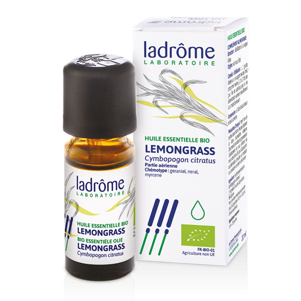 Ladrôme Ladrome Organic Lemongrass Essential Oil 10ml