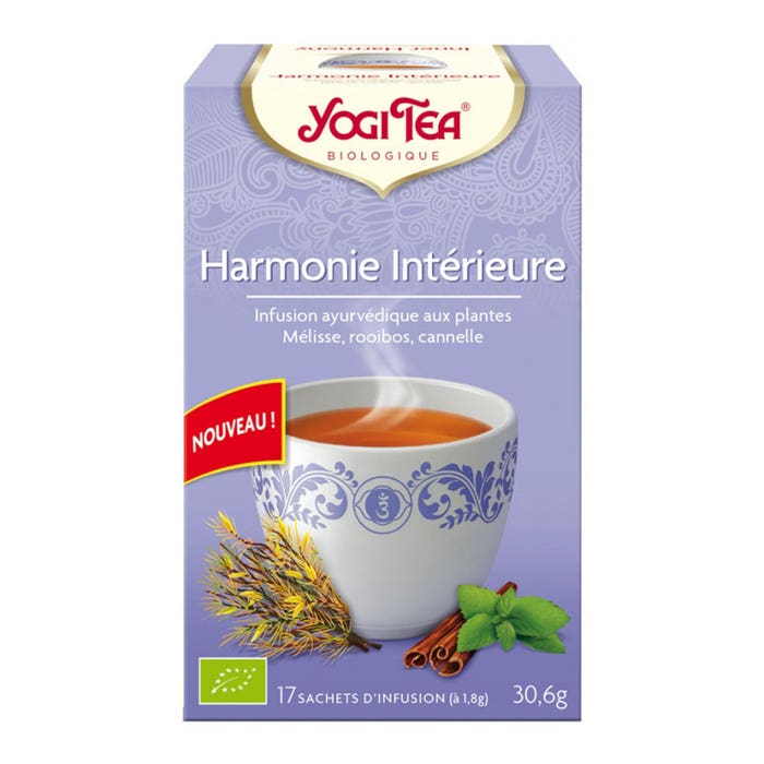 Organic Herbal Teas Harmonie Intérieure 17 bags Yogi Tea