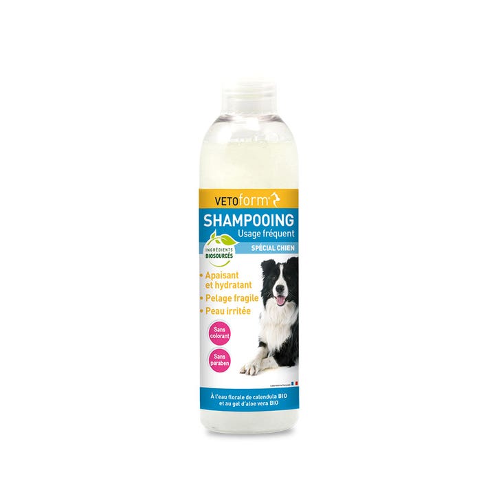 Vetoform Chien vetoform frequent use shampoo Calendula et Aloe Vera Bio 200ml
