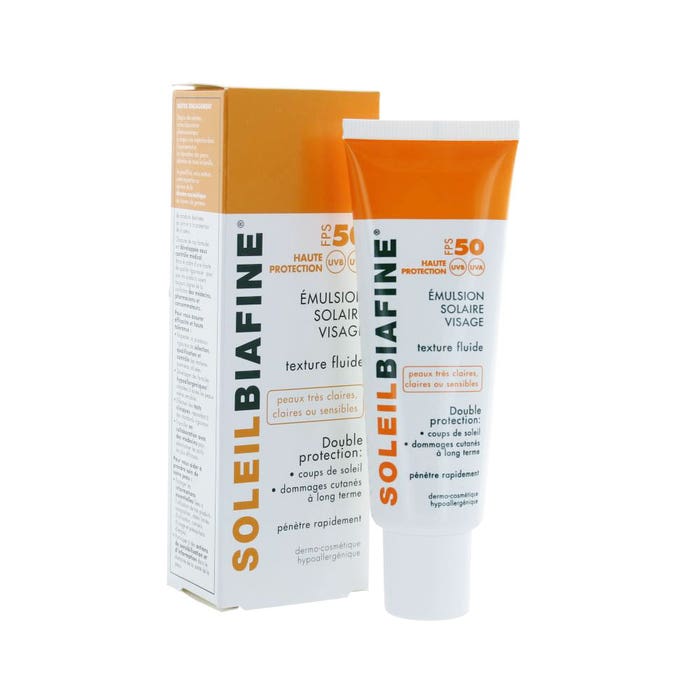 Cicabiafine Soleil Soleil Face Sun Emulsion Spf50 50ml