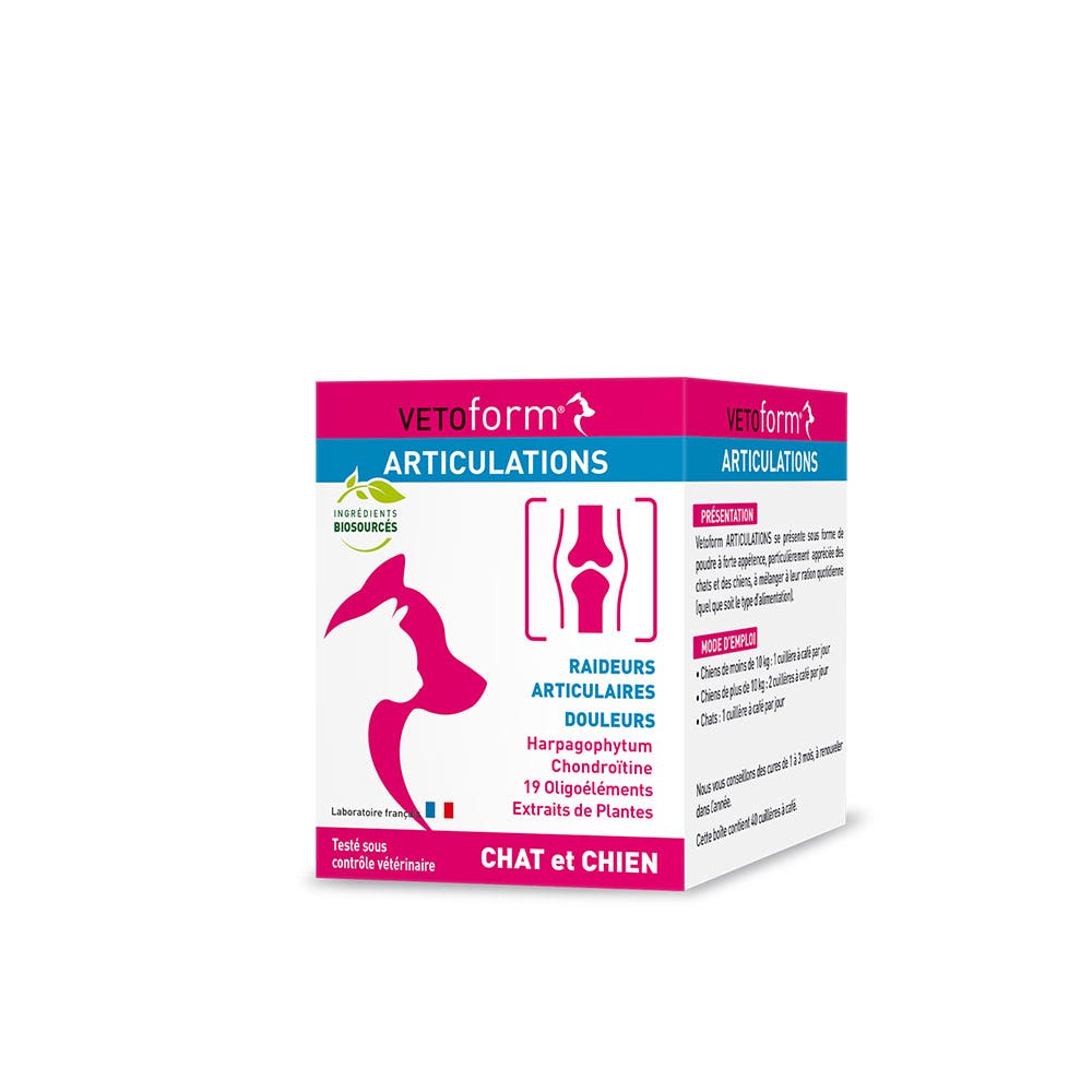 Vetoform Dog & Cat Joint Supplements 100g