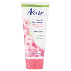 Nair Fleur de cerisier moisturising depilatory cream Dry and sensitive skin 200ml