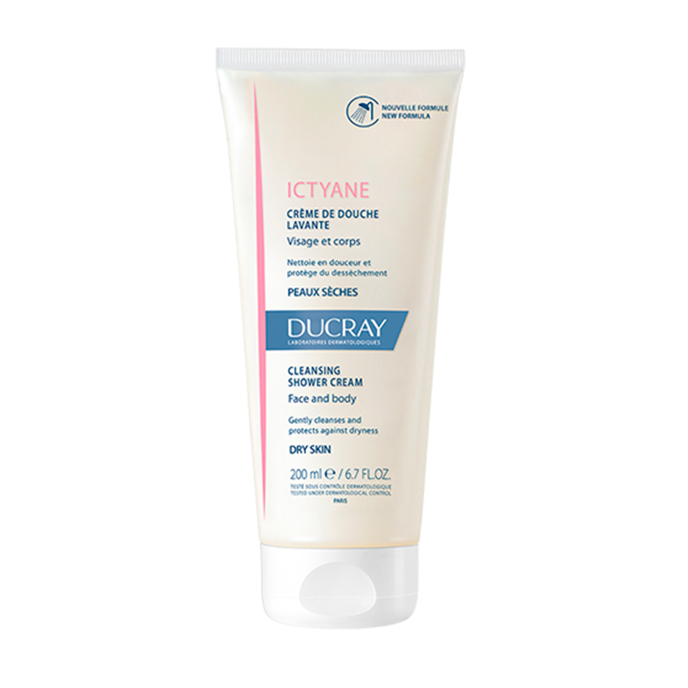 Ducray Ictyane Anti Dryness Cleansing Cream Dry To Very Dry Skin 200ml