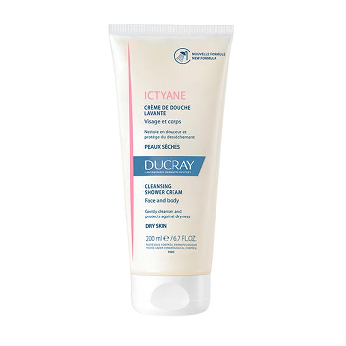Anti Dryness Cleansing Cream 200ml Ictyane Dry To Very Dry Skin Ducray