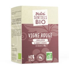 Nutrisante Nutri'sentiels Bioes red vine Circulation 40 capsules