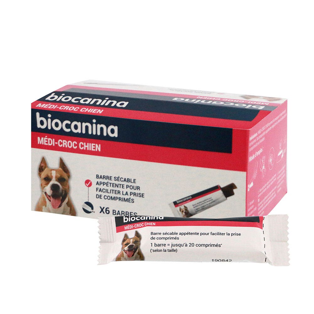Biocanina Vitamins MEDICROC DOG 6 bars