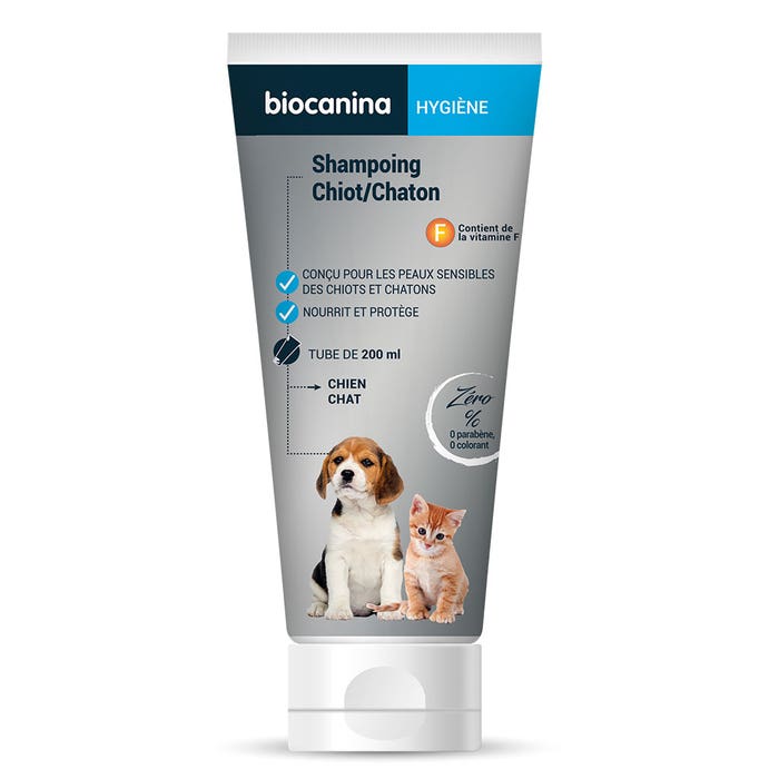 Puppy and kitten shampoo 200ml Hygiène Biocanina