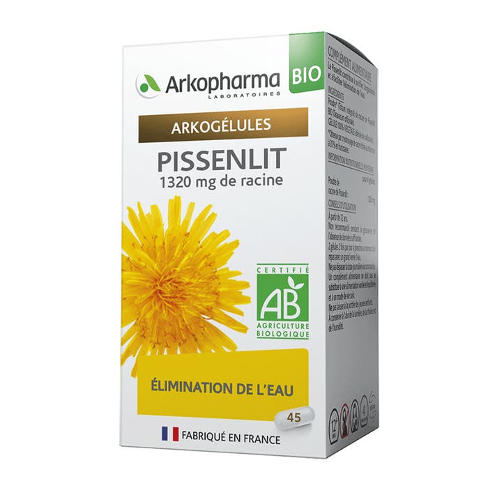 Arkopharma Arkocapsules Arkogelul Dandelion 45 Capsules 45 Gélules ...