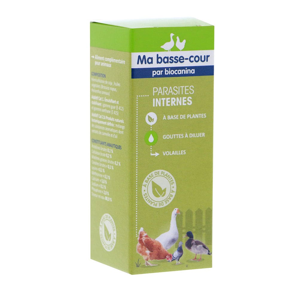 Biocanina Gastro-enterology INTERNAL PARASITES My barnyard 30ml
