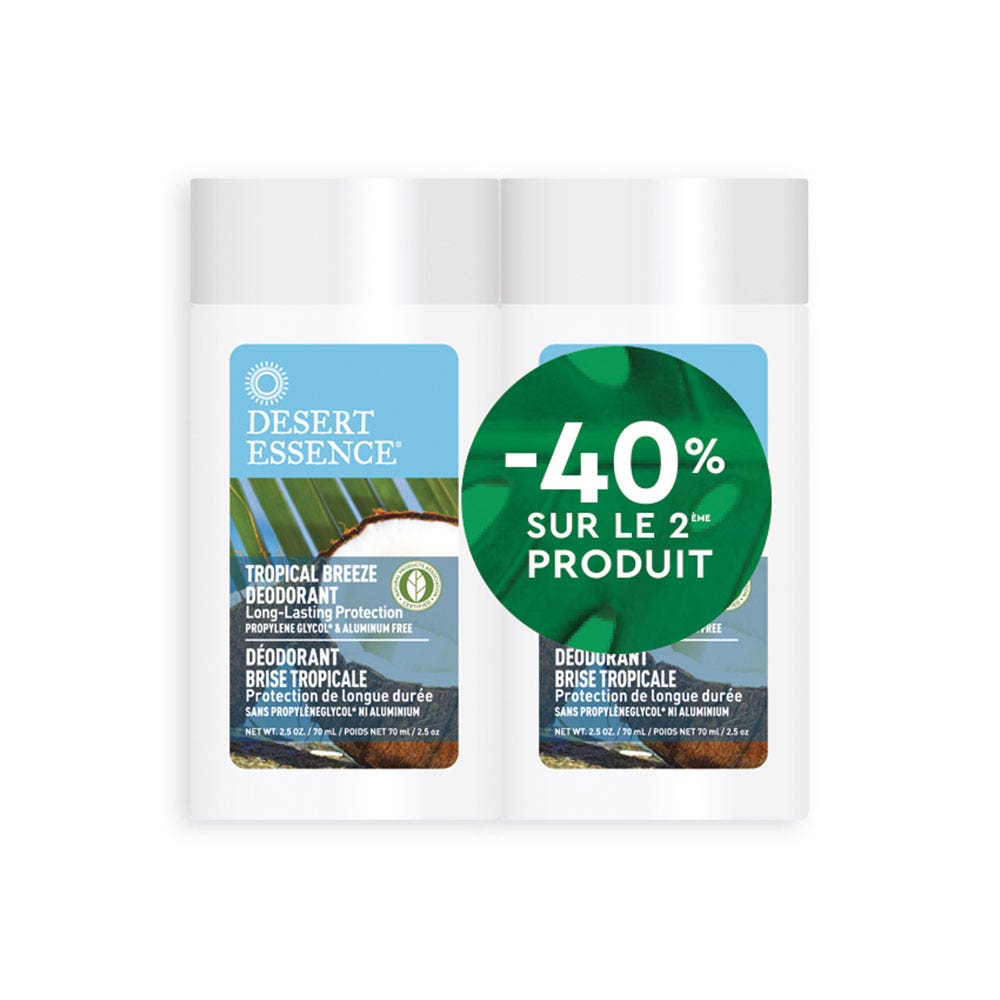 Desert Essence Stick body deodorants 2x70ml