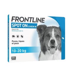 Frontline Spot-on Dog 10-20kg 6 Pipettes x 1,34ml