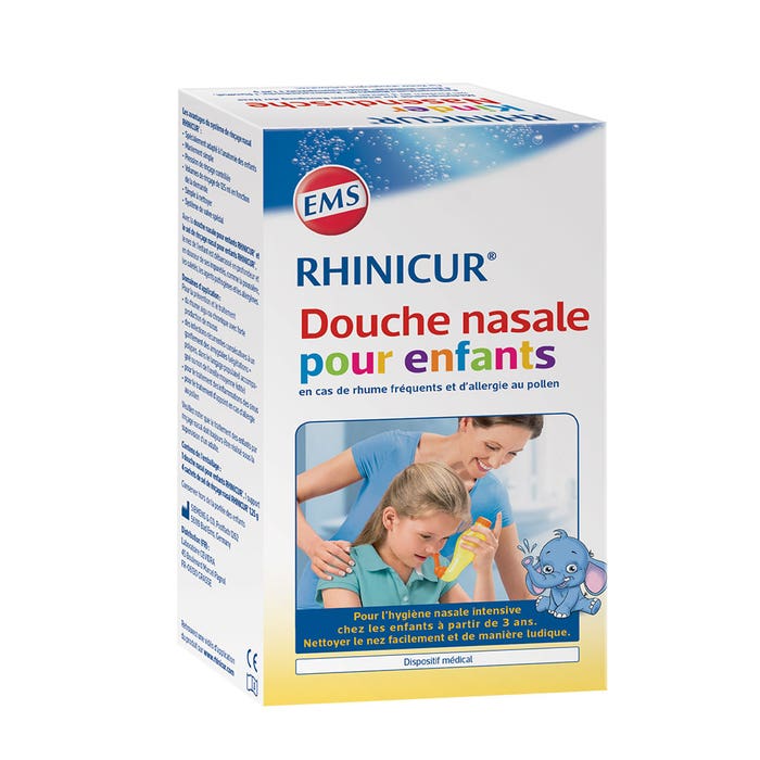 Nasal Shower For Children + 4 Sachets Of Rinsing Salt Rhinicur