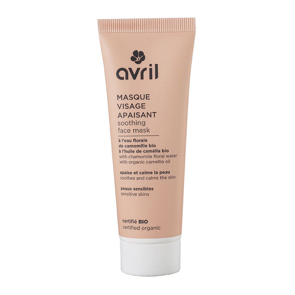 Avril Soothing mask with organic chamomile floral water Sensitive skin 50ml