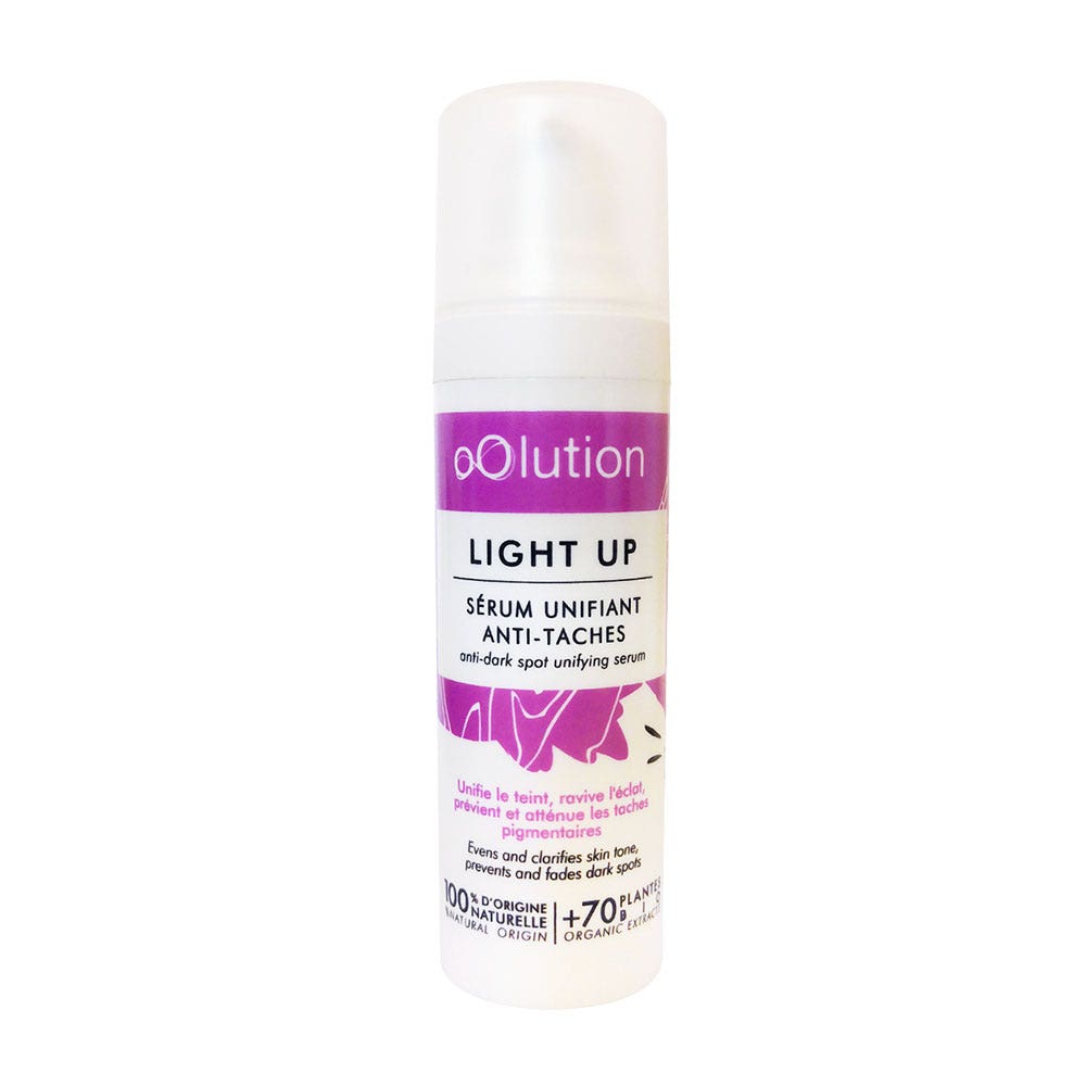 oOlution Light Up Anti-Spot Unifying Serum Spotted and sensitive skin 30ml