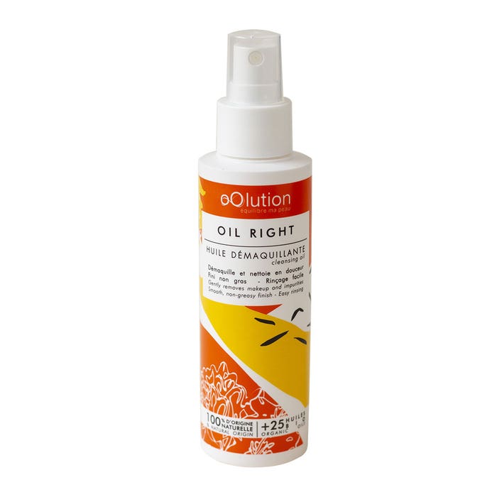 oOlution Oil Right Face Cleansing Oil All skin types 125ml - Easypara