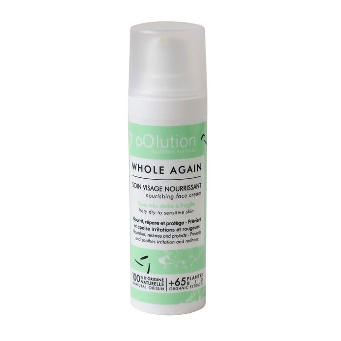 Nourishing Facial treatments 30ml Whole Again Fragile to dry skin oOlution