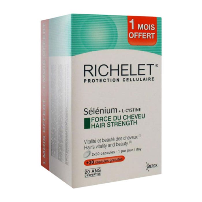 Richelet Hair S Vitality And Beauty And Strength 2x30 + 30 Offered