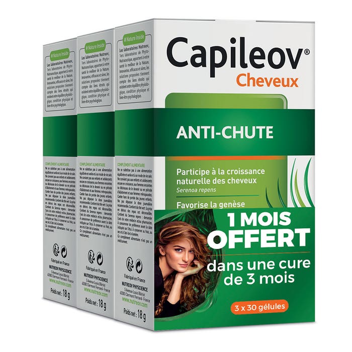Capileov Anti-hair loss 3x30 gélules Capileov Nutreov