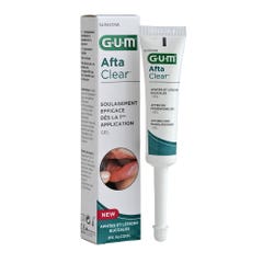 Gum AftaClear Gel Mouth ulcers and mouth sores 10 ml