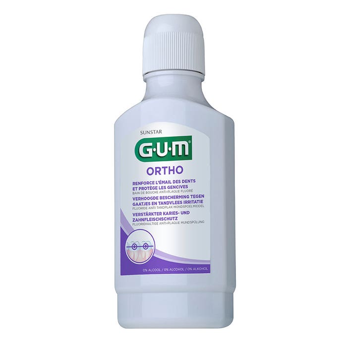 Ortho Anti Plaque Mouthwash 300ml Ortho Gum