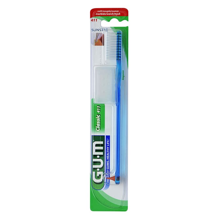 411 Classic Supple Regular Toothbrush Classic Gum