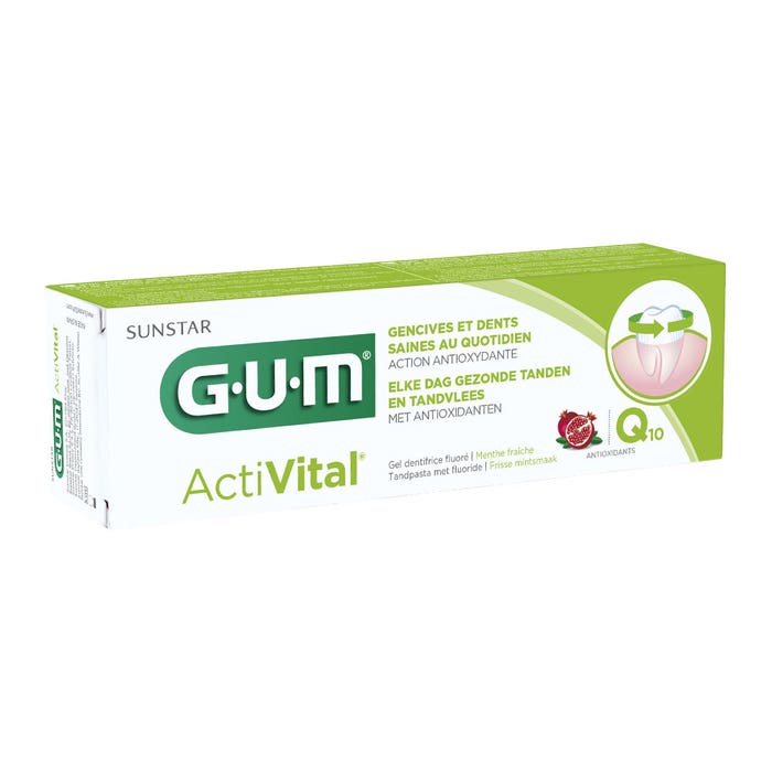 Gum ActiVital Activital Q10 Multi Action Toothpaste 75 ml - Easypara