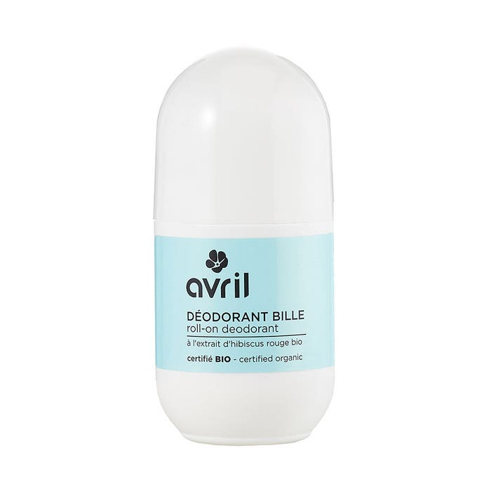 Deodorant roll-on with organic red hibiscus extract 50ml Avril