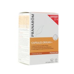 Pranarôm Pranacaps Oregano + Lemon Essence 60 + 15 free capsules