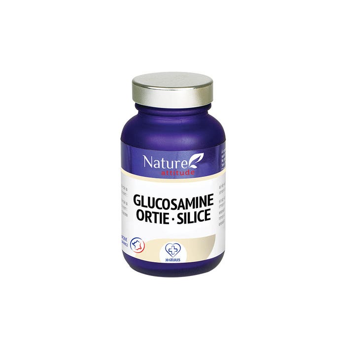 Glucosamine Nettle Silicea 30 capsules Nature Attitude