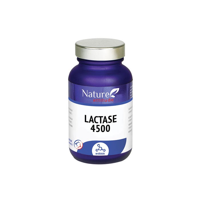 Lactase 60 capsules Nature Attitude