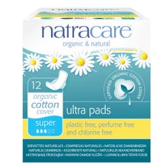 Natracare Ultra Super Natural Napkins Box Of 12