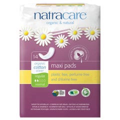 Natracare Maxi Regular Natural Towels Box Of 14