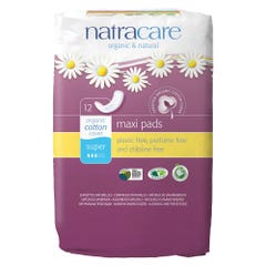 Natracare Maxi Super Natural Towels Box Of 12