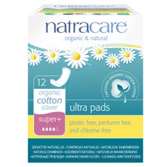 Natracare Ultra Long Super Natural Towels + Box Of 12
