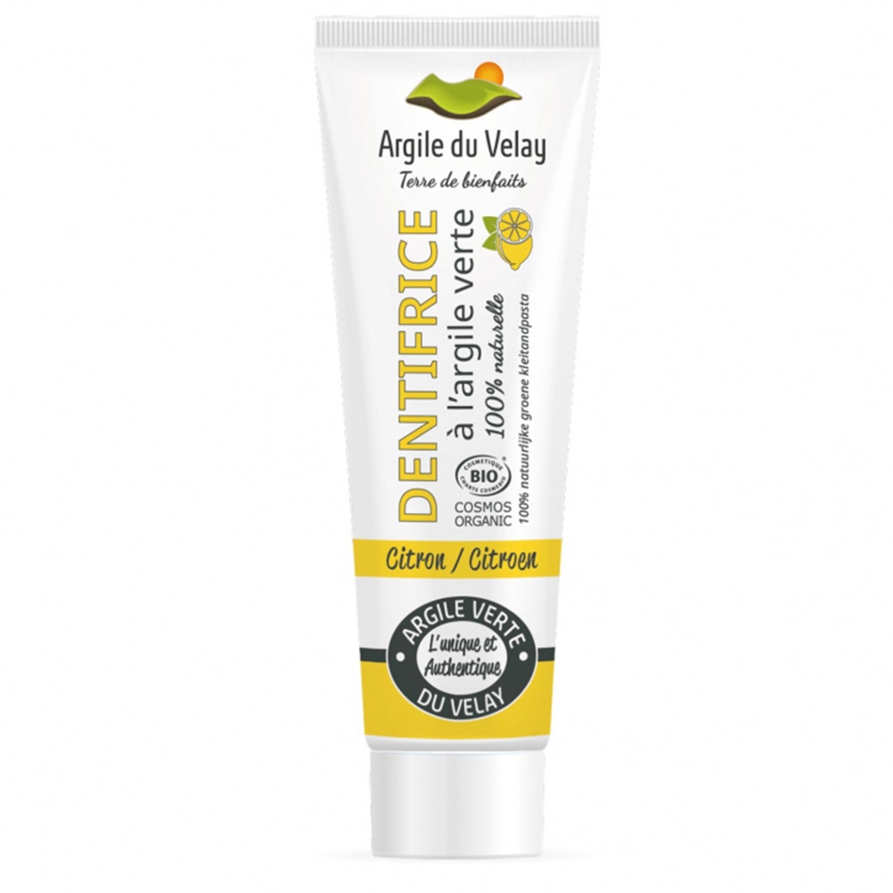Argile du Velay Lemon Toothpaste 75ml