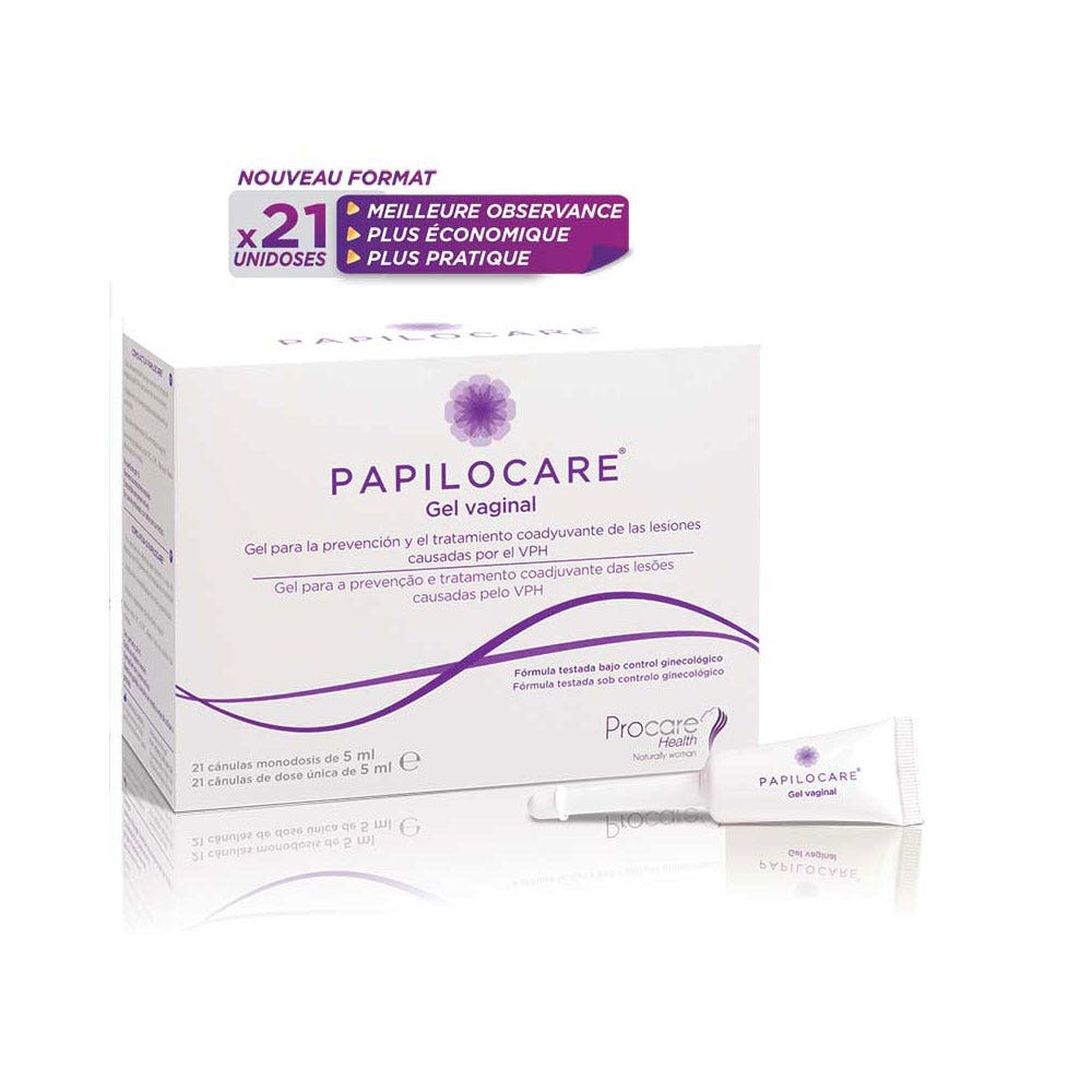 Procare Papilocare Vaginal gel 21 single-dose applicators 21 x 5 ml