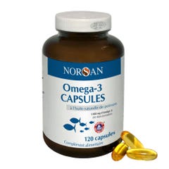 Norsan Omegas 3 120 Capsules