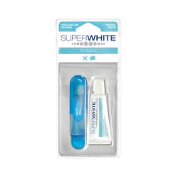 Superwhite Whitening Toothpaste + Foldable Toothbrush Kit 15ml