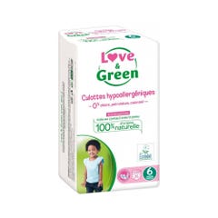Love&Green Hypoallergenic XL panties + over 16kg x16