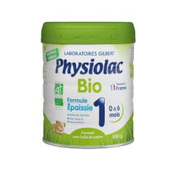 Physiolac 1 Bio Formule Thick From 0 To 6 Months De 0 A 6 Mois 800g