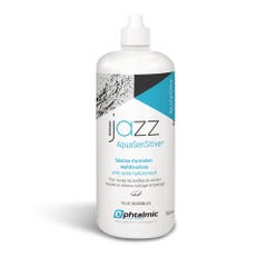 Ophtalmic Aqua Sensitive Jazz multifunction solution for all types of soft lenses 350ml