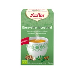 Yogi Tea Intestinal well-being 17 Organic Ayurvedic Herbal Teas sachets