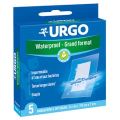 Urgo Optiskin Waterproof Plasters X5 x5
