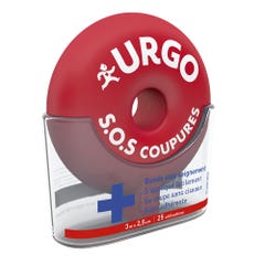 Urgo Sos Cuts Strip Stop Bleeding 3M x 2.5cm